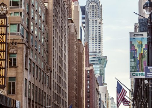 Photo of street view of New York City