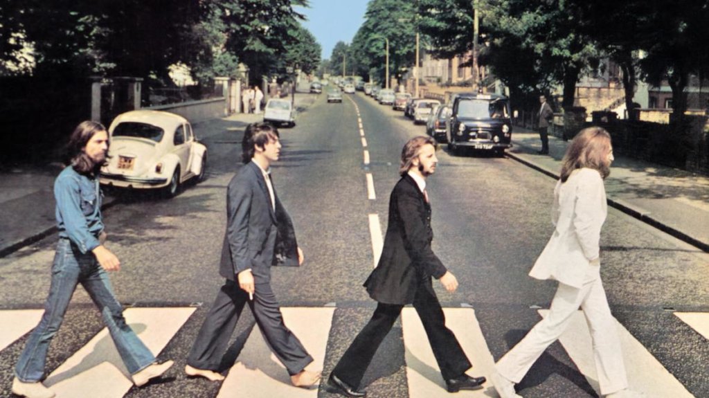 Photo of Abbey Road album cover