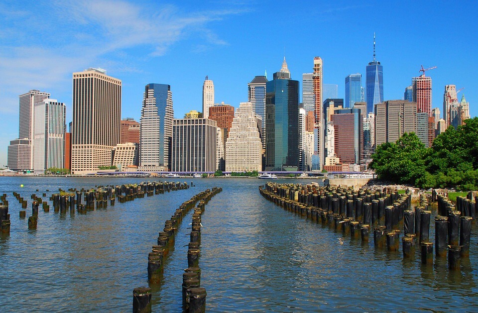 Sea View of Manhattan