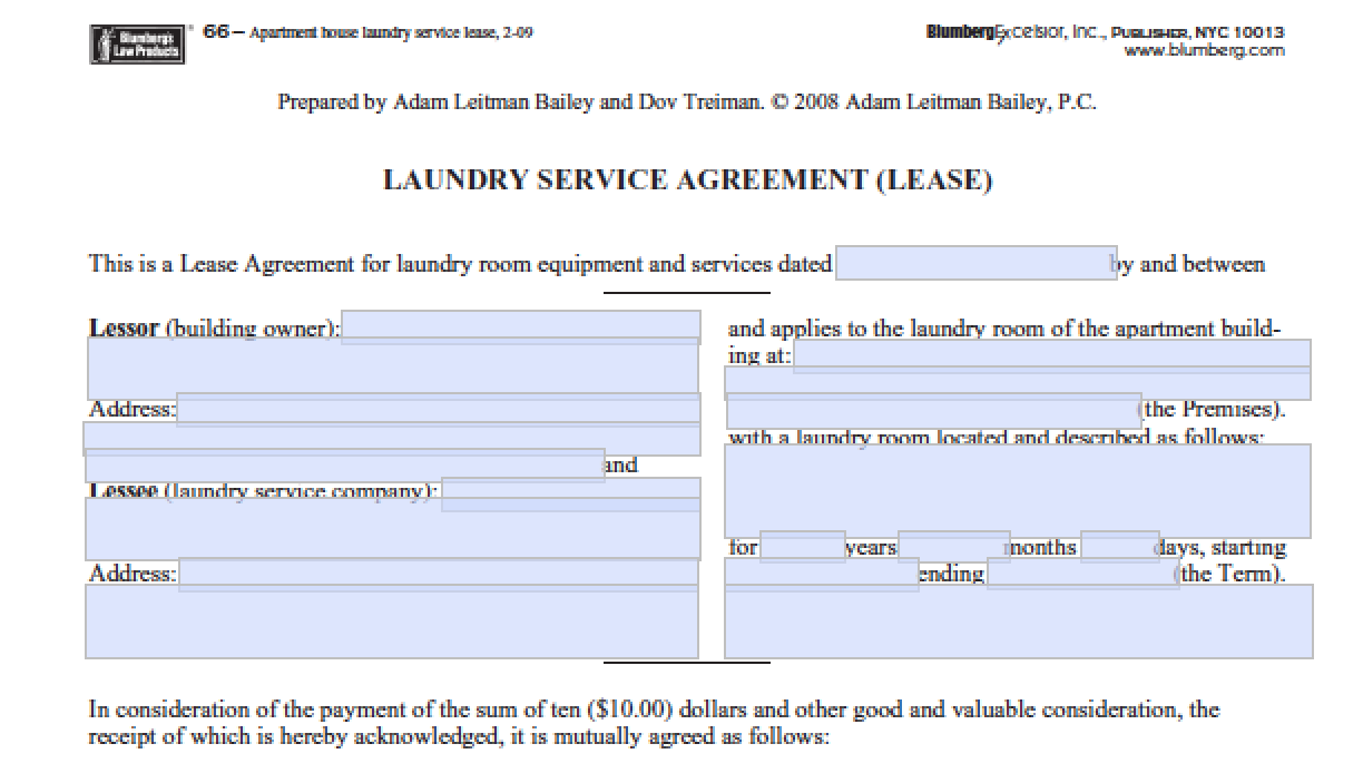 66-Laundry-Service-Agreement-Lease-New-York