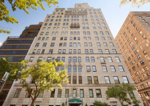 Photo of New York City apartment building