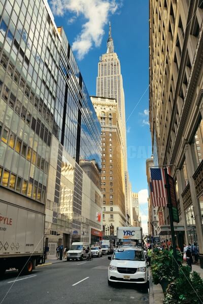 Photo of New York City street