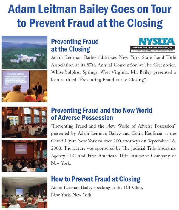 Adam Leitman Bailey Goes on Tour to Prevent Fraud at the Closing_IMG