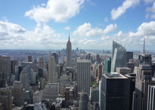 Photo of Bird's Eye View of New York City