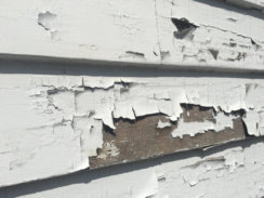 Lead paint on a home