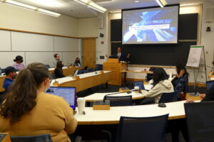 Adam Leitman Bailey speaking at Columbia Law School's Real Estate Finance Class